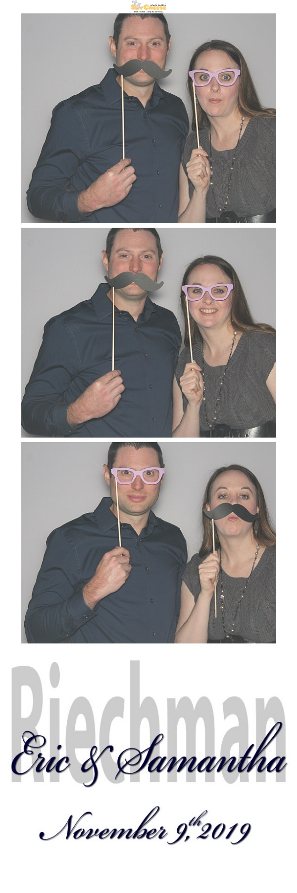 Huster / Riechman Wedding  | View more photos from the event at gallery.saycheesephotobooth.com/u/SayCheesePhotoBooth/Huster-Riechman-Wedding